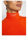 Col roulé logo manches longues  Calvin klein S04 Coral Orange J20J219136