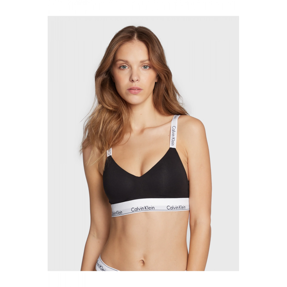 Soutien-gorge sans armatures Calvin klein UB1 BLACK 000QF7059E