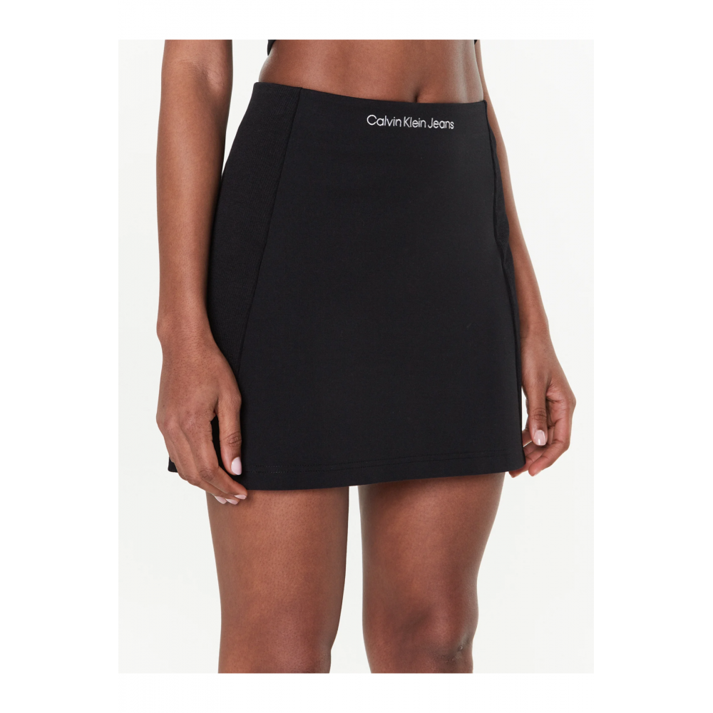 Mini jupe stretch Calvin klein BEH Ck Black J20J220794