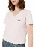 TShirt coton bio Just over the top 463 SOFT PINK CANCUN