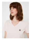 TShirt coton bio Just over the top 463 SOFT PINK CANCUN