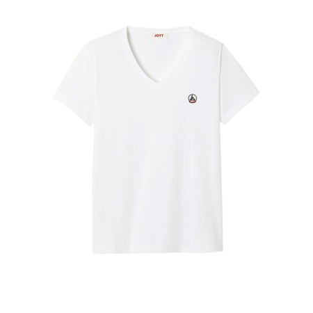 TShirt coton bio Just over the top 901 BLANC CANCUN