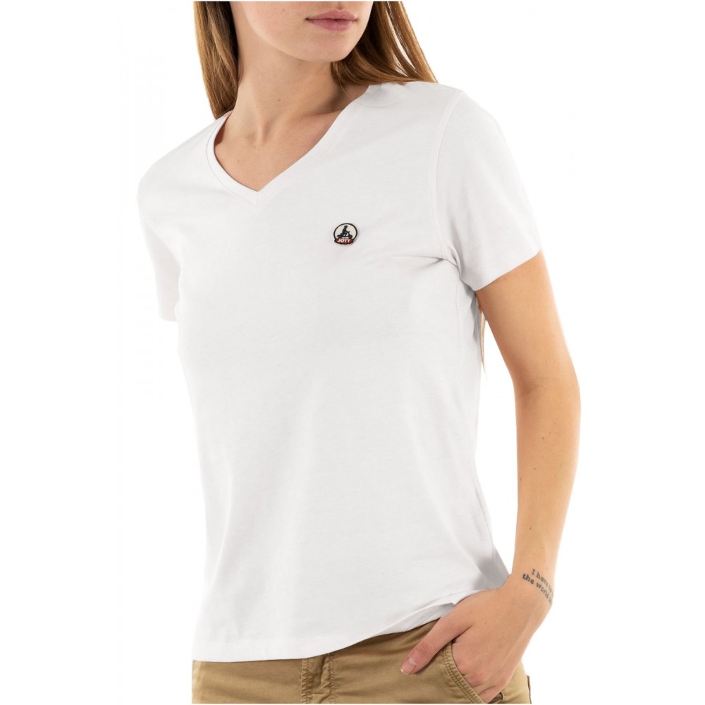 TShirt coton bio Just over the top 901 BLANC CANCUN