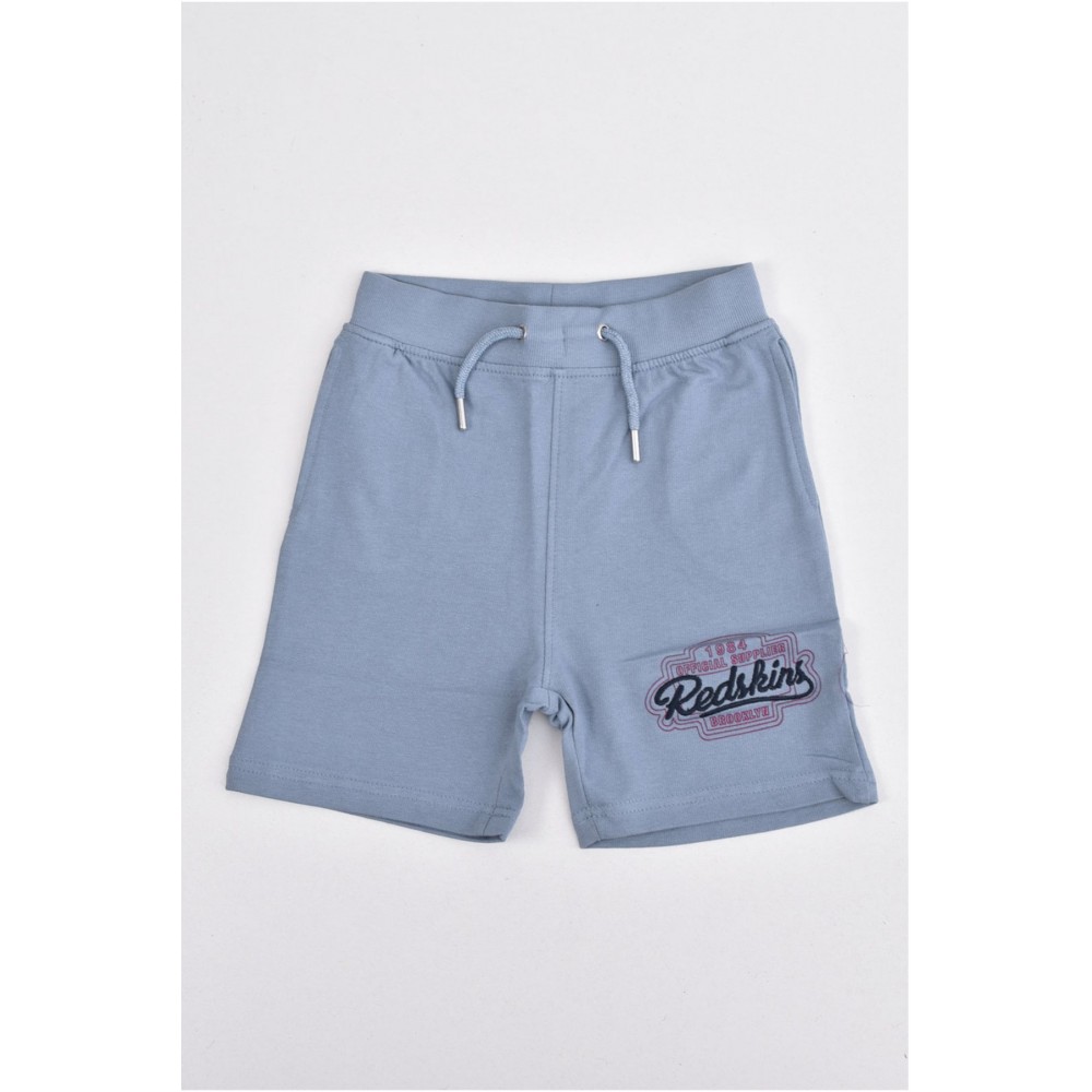 Short en coton à logo brodé Redskins INDIGO RS2288