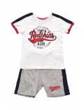 Ensemble TShirt et short Redskins WHITE SET311