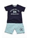 Ensemble TShirt et short Redskins NAVY SET401