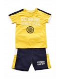 Ensemble TShirt et short Redskins YELLOW SET402