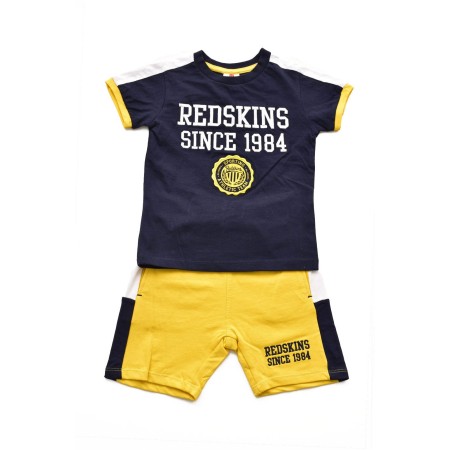 Ensemble TShirt et short Redskins NAVY SET402