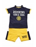 Ensemble TShirt et short Redskins NAVY SET402