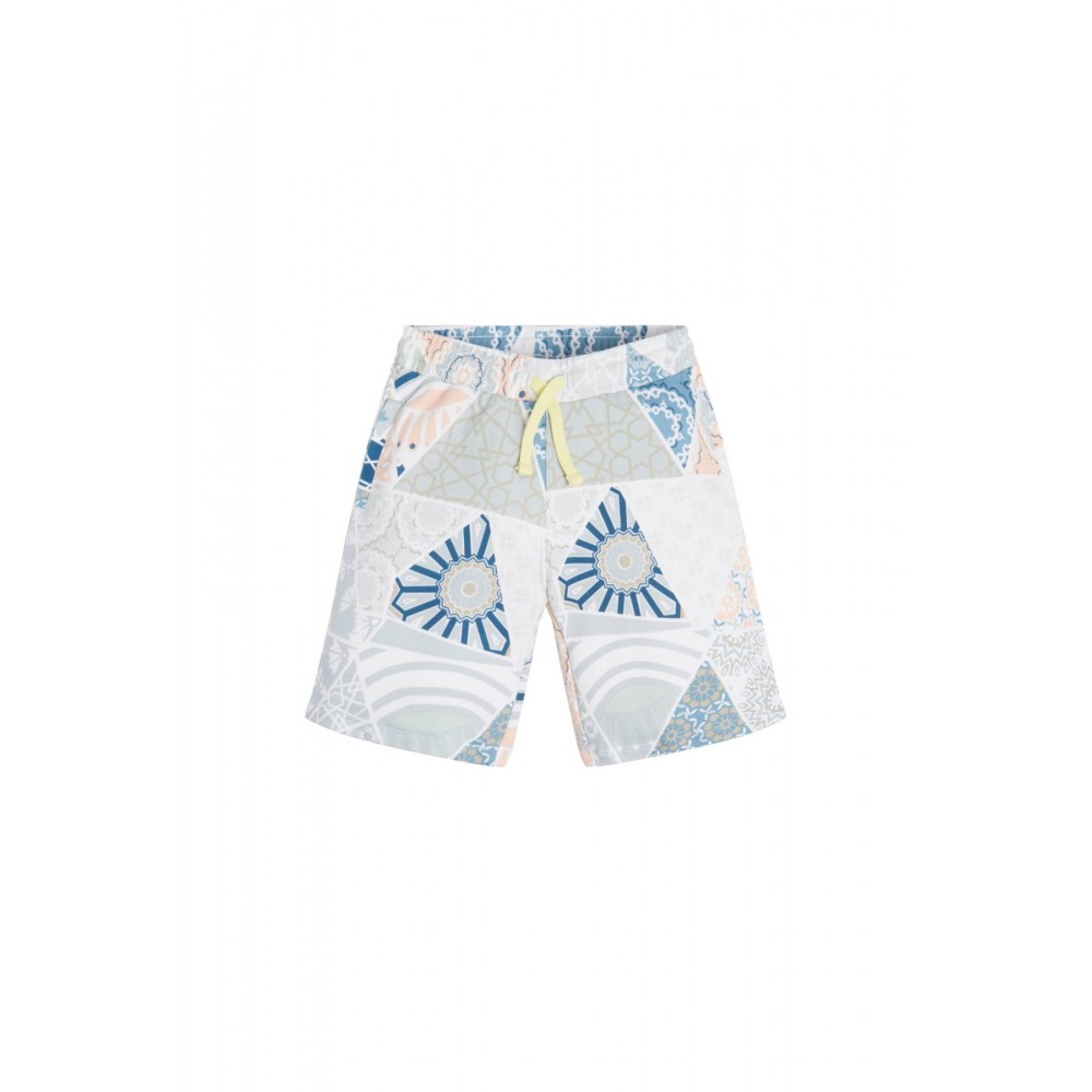 Short coton imprimé Guess jeans PV66 GEOMETRIC PRINT L3GD00 KA6R3