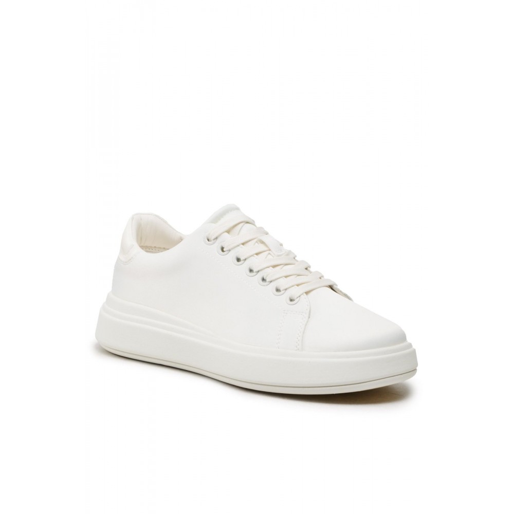 Sneakers basses monochrome Calvin klein YBJ Marshmallow HW0HW01426