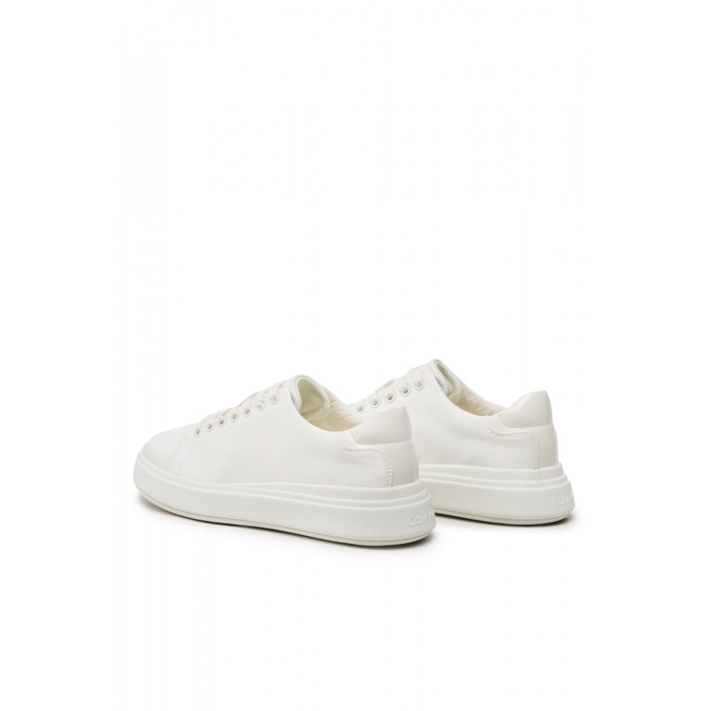 Sneakers basses monochrome Calvin klein YBJ Marshmallow HW0HW01426