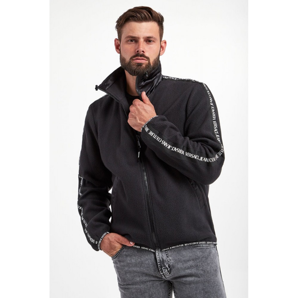 Blouson polaire molletonné Versace Jeans 899 BLACK 73GAI319 F0014