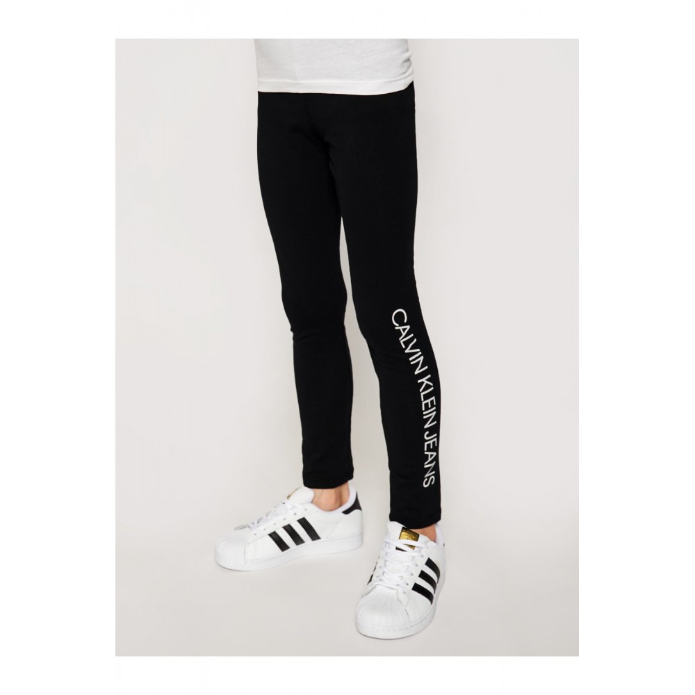 Legging stretch logo printé Calvin klein BEH Ck Black IG0IG00740