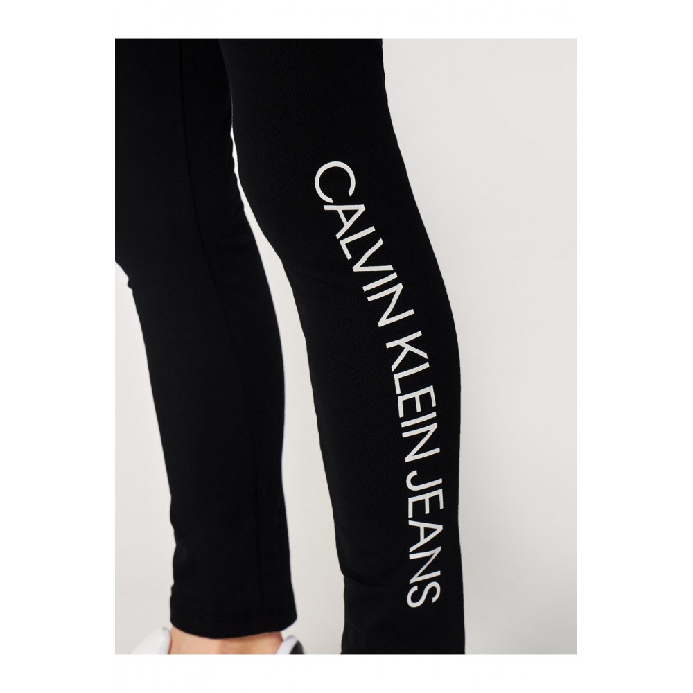 Legging stretch logo printé Calvin klein BEH Ck Black IG0IG00740