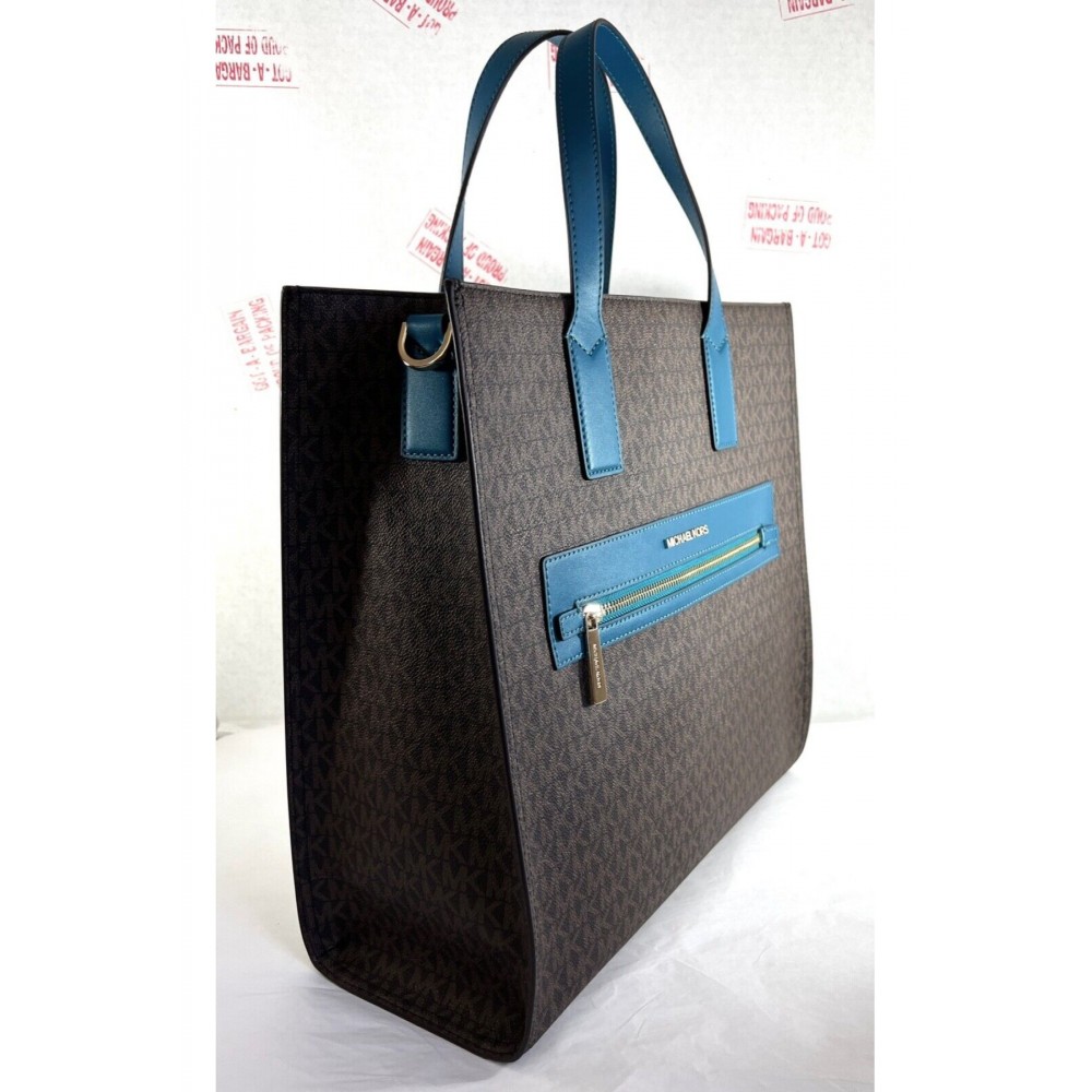 Sac cabas toile enduite Kenly Michael Kors LAGOON 35T0GY9T3B