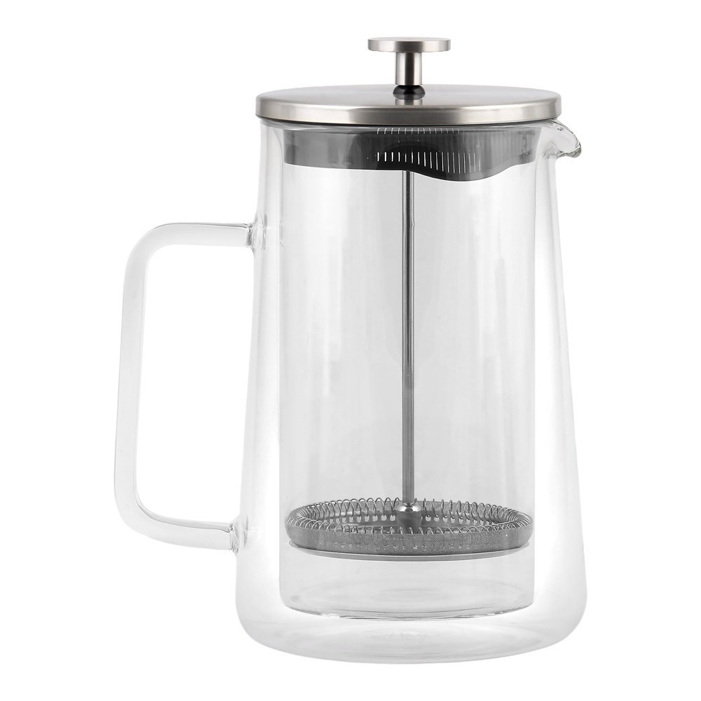 Théière avec infuseur inox 1000ml doré mat - Vialli Design - 29316 - Homme  Prive