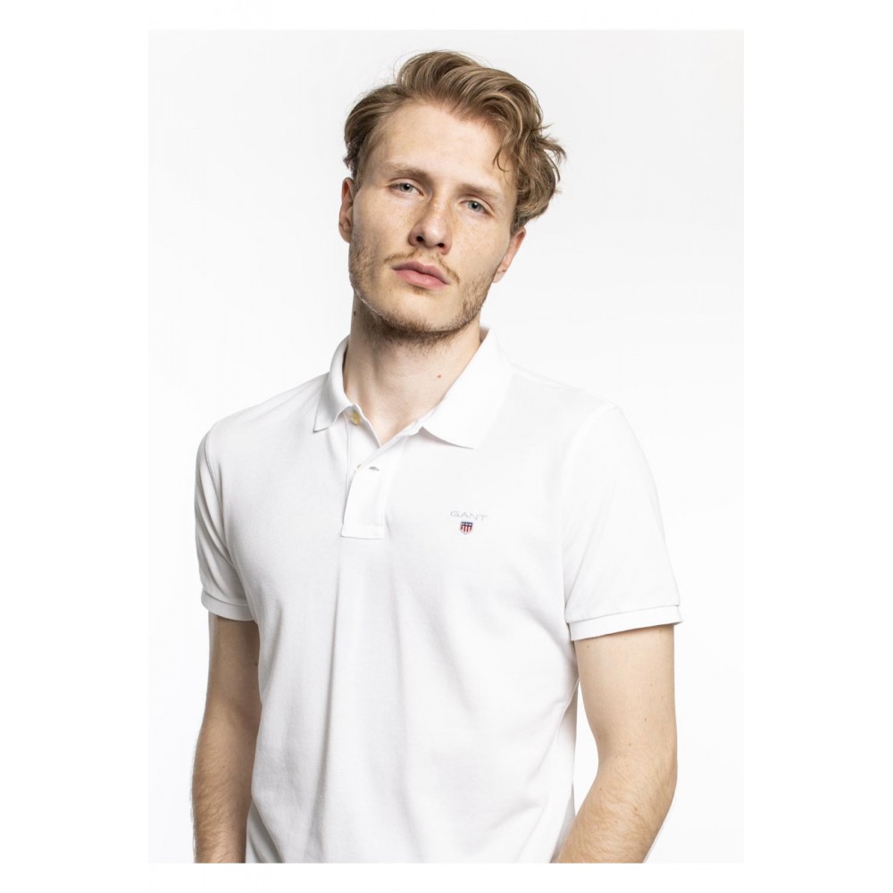 Polo Classique coton piqué Gant WHITE 2201