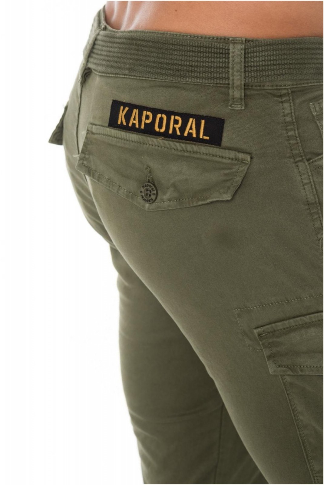 Pantalon multipoches slim stretch KALI Kaporal KAKI KALI Homme Prive