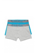 Lot de 2 boxers stretch Calvin klein 1GreyHeather/1BlueJewel B70B700210-0IM