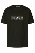 Tee shirt iconique en coton  Givenchy 001 NOIR BM70SS3002