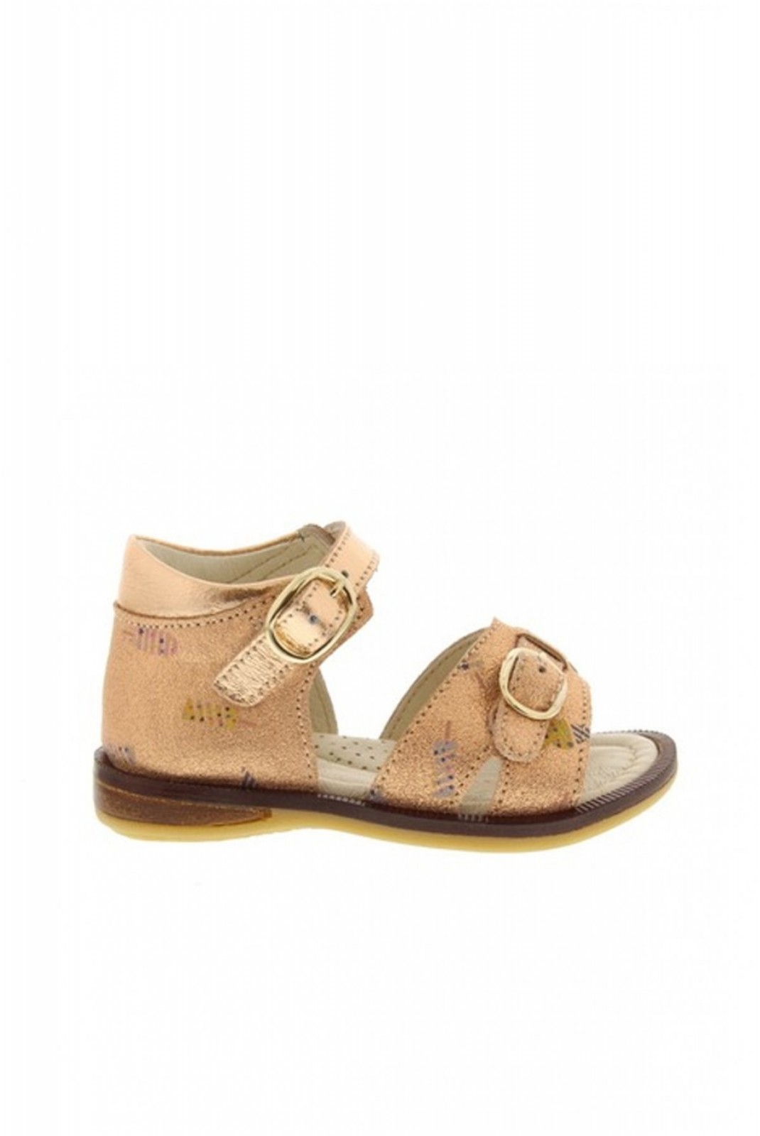 Sandales en cuir Stones and bones NUDE - rose 4153 DALF