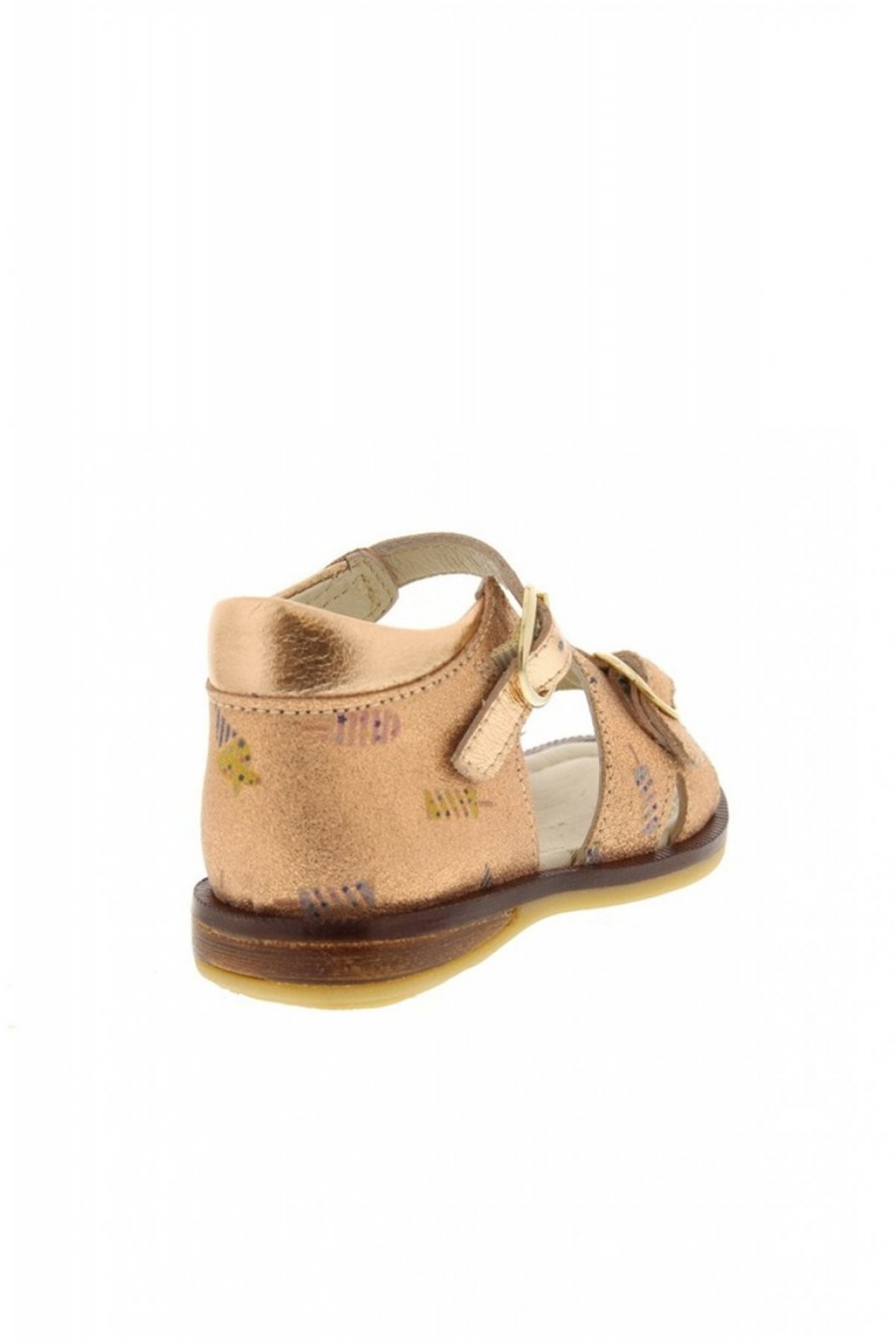 Sandales en cuir Stones and bones NUDE - rose 4153 DALF