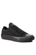 Baskets basses en toile All Star colorblock Converse Black Mono M5039