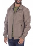 Bomber coupe vent imperméable Guess jeans F11E beige U1YA12 WO065