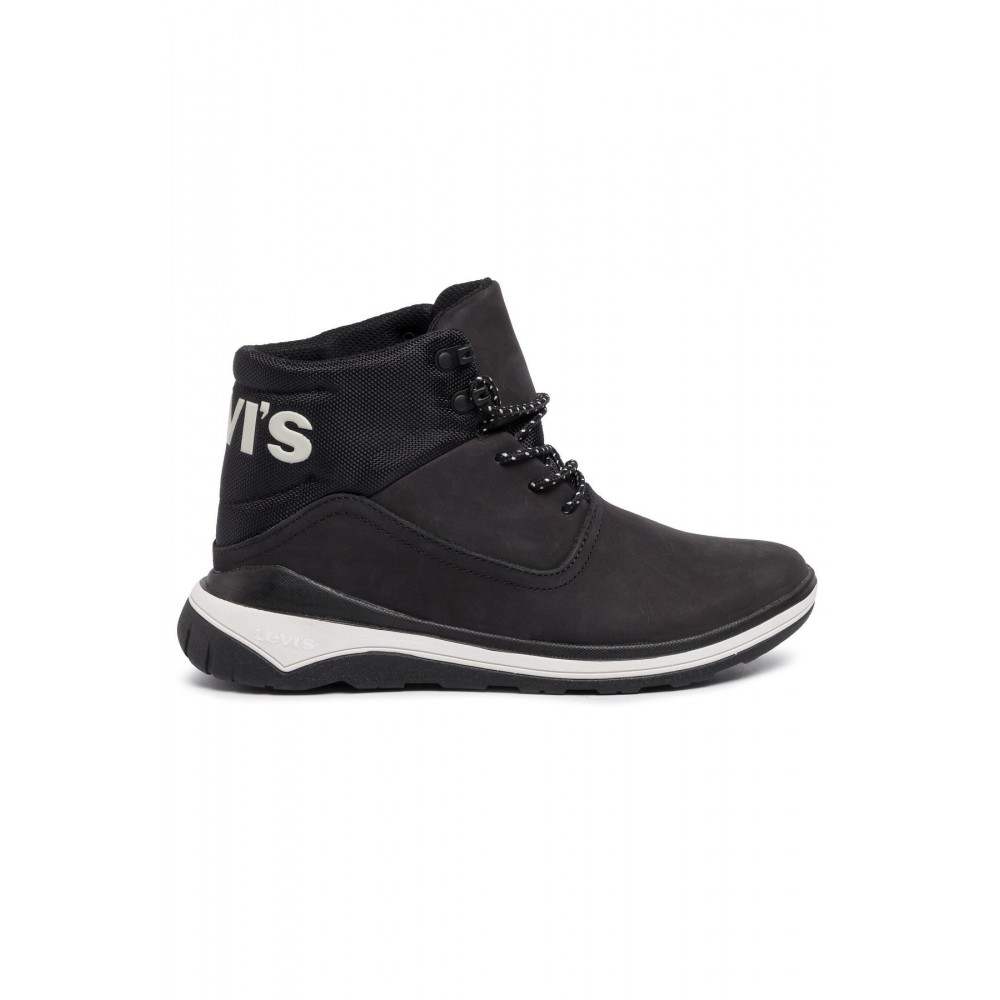 Chaussures montantes nubuck Levi's 059 REGULAR BLACK 230702-01955