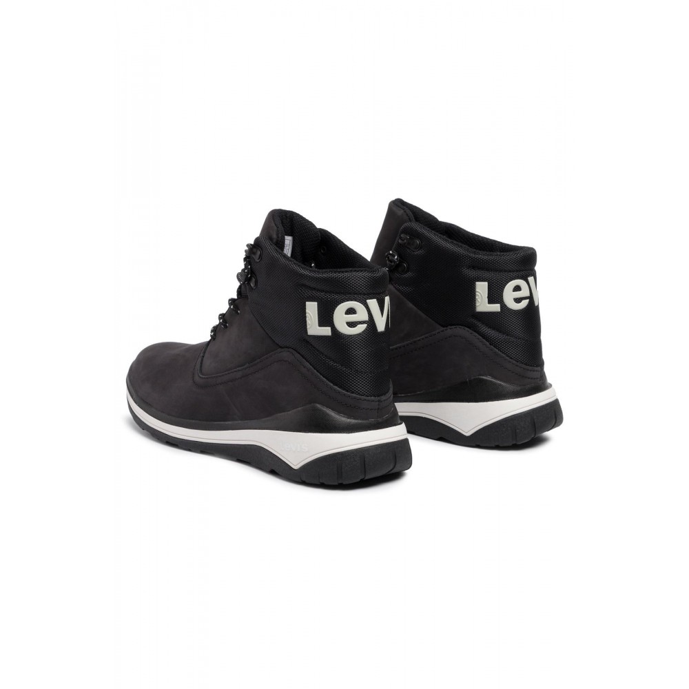 Chaussures montantes nubuck Levi's 059 REGULAR BLACK 230702-01955