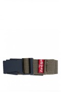 Ceinture fine en corde Levi's 033 REGULAR GREEN 231744 CINTURA TRINITY BELT