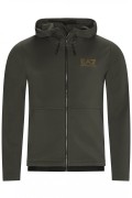 Sweat zippé capuche Ea7 CLIMBING IVY 3KPM90 PJ4EZ