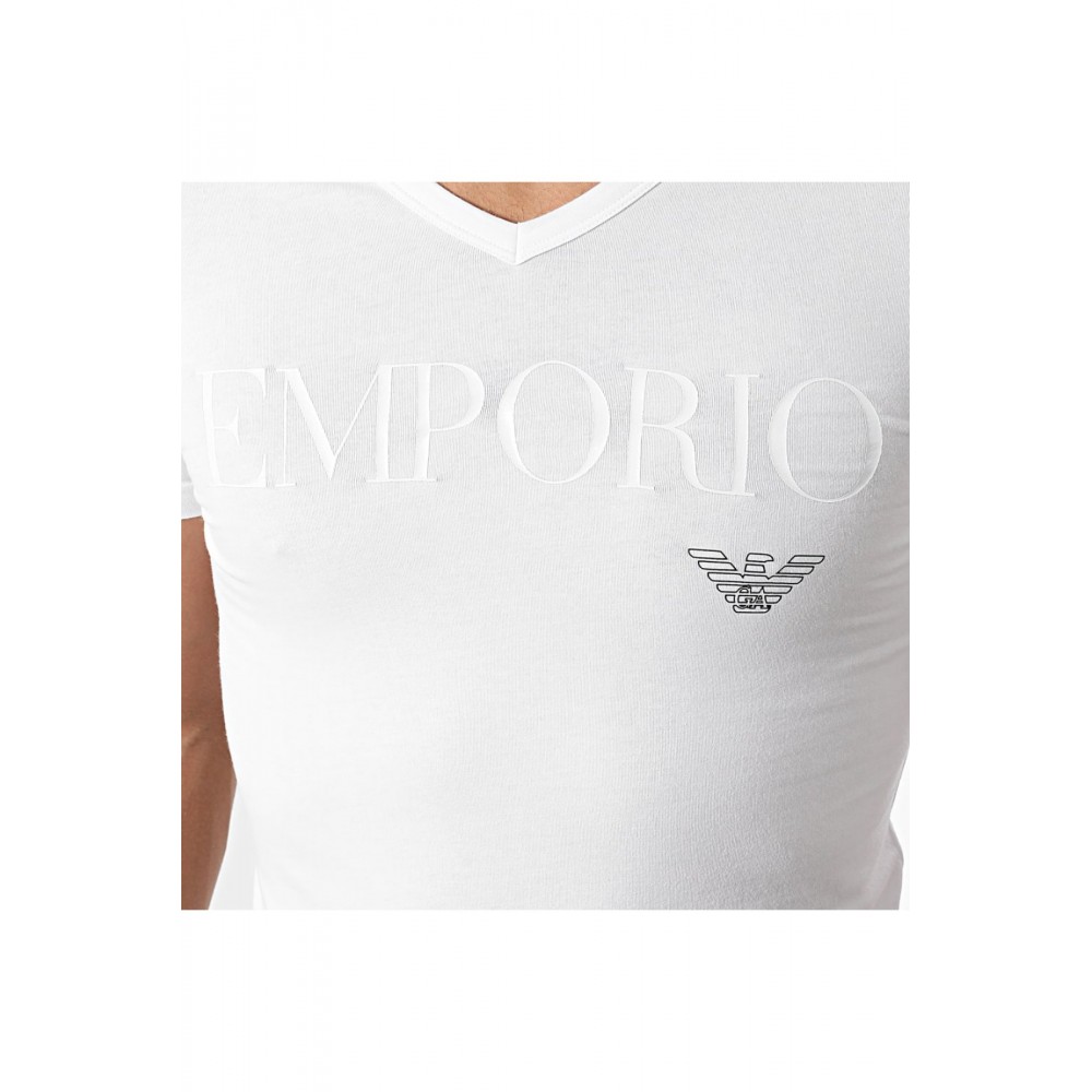 TShirt stretch Emporio armani 00010 BIANCO 110810 CC716