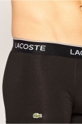 Tripack boxers coton stretch Lacoste 00031 NOIR 5H3389