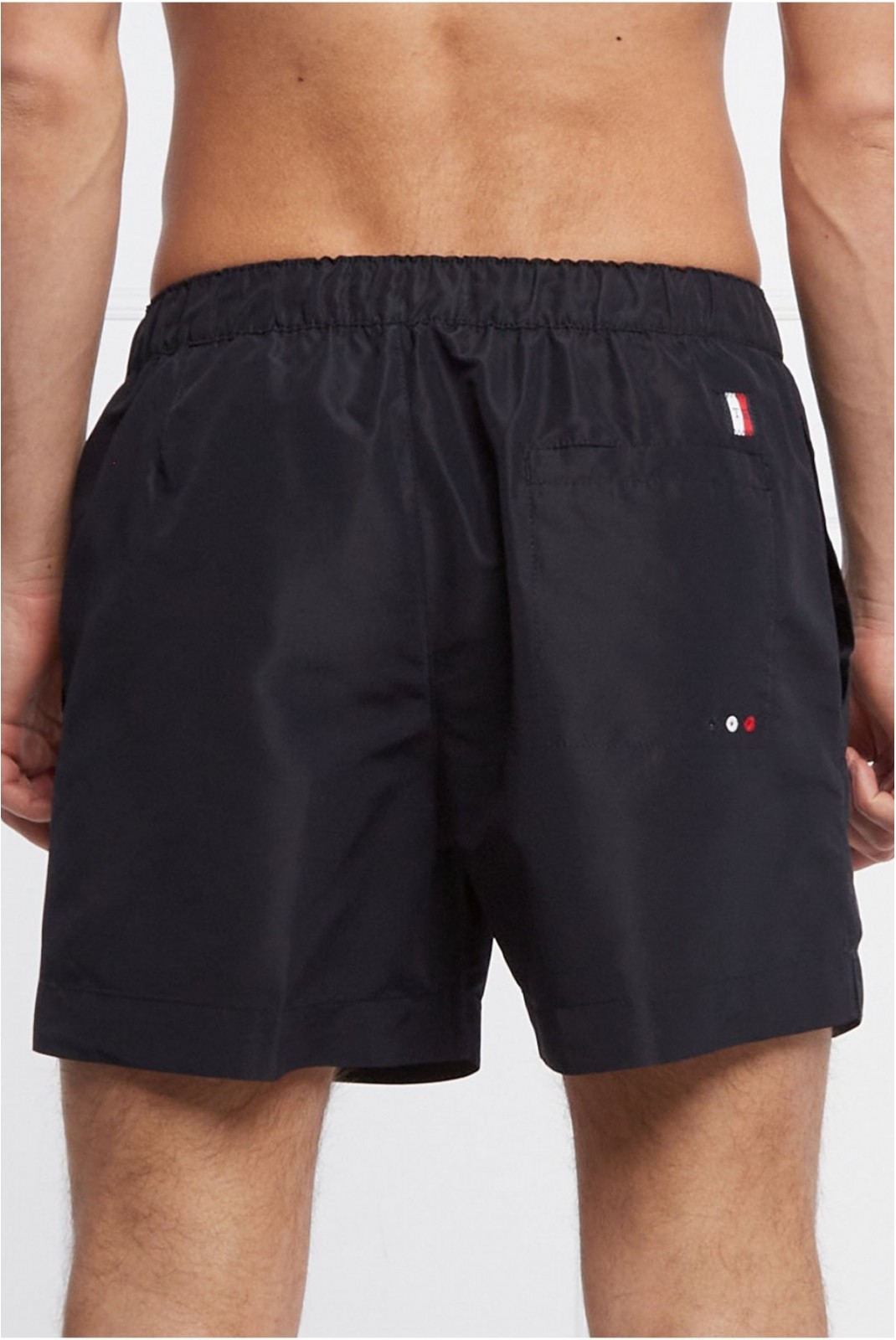 Short de bain logo brodé Tommy Hilfiger BDS Black UM0UM02299