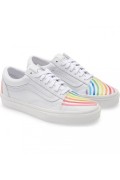 Basket basses arc-en-ciel Vans WHITE VN0A4BUU2N71