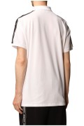 Polo stretch bande logo Burberry WHITE 8031895