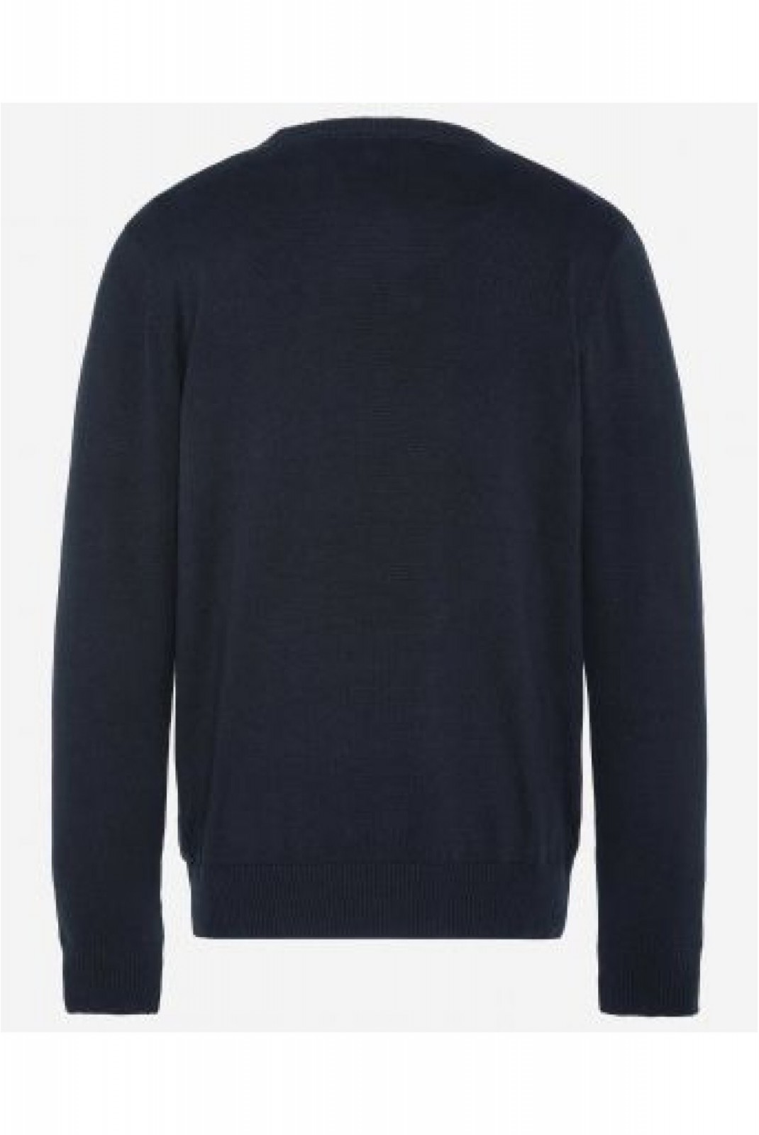 Pull fin col rond 100% coton Schott NAVY PLB100