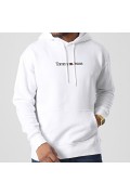 Sweat capuche molletonné Tommy Jeans YBR White DM0DM15013