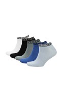 Pack de 5 chaussettes en coton Guess jeans F89Z BLK WHT BLUE GREEN G U94G17 ZZ02T