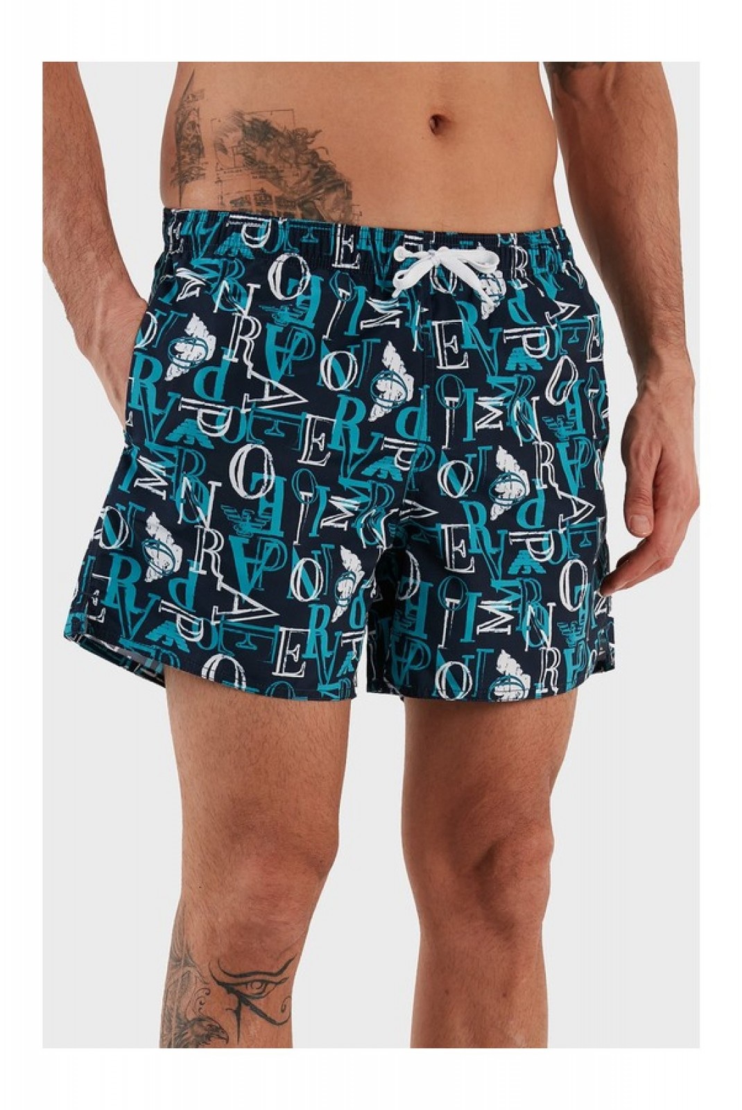 Short de bain à imprimé Emporio armani 48336 ECLISSE 211740 3R445