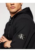 Sweat capuche monogramme Calvin klein BAE Ck Black J30J314036