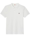 Polo basique coton bio Just over the top 901 BLANC MARBELLA