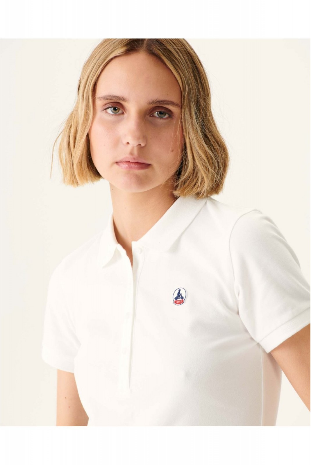 Polo stretch Franca Just over the top 901 BLANC FRANCA