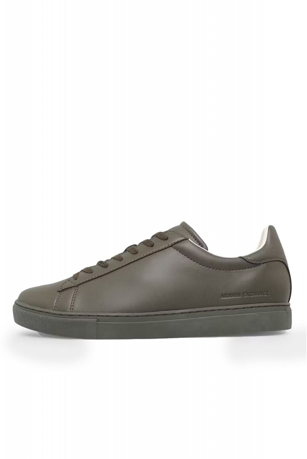 Sneakers basses en cuir Armani exchange K728 OLIVE+OLIVE XUX001 XV093