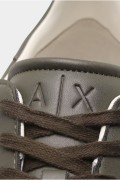 Sneakers basses en cuir Armani exchange K728 OLIVE+OLIVE XUX001 XV093