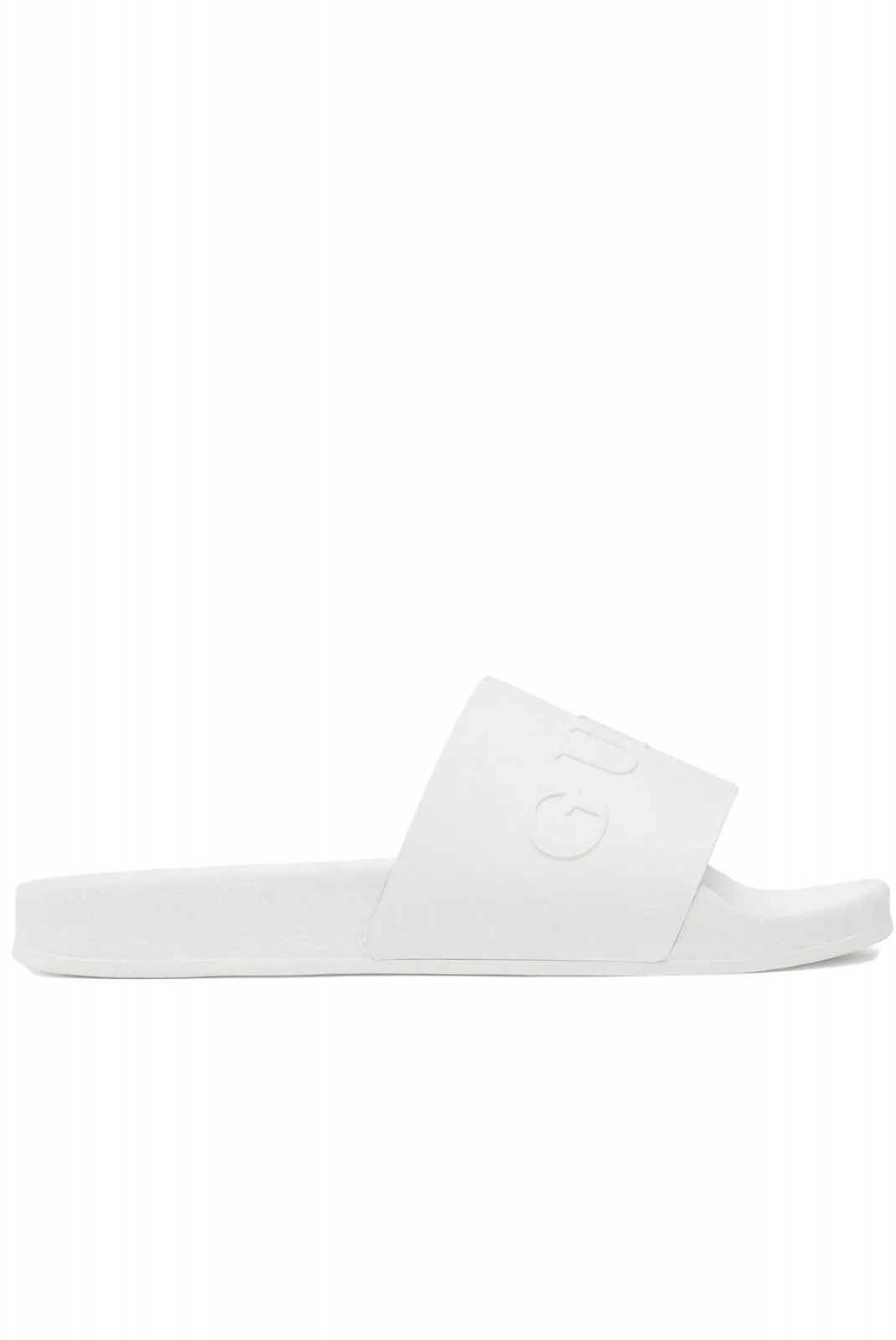 Mules PVC à logo embossé Guess jeans WHITE FM6CLC FAB19