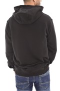 Sweat à capuche logo brodé Guess jeans JBLK Jet Black A996 M3GQ14 KBK32