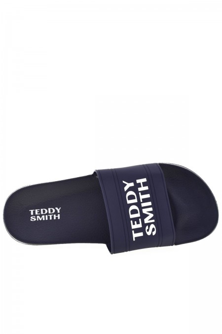 Mules PVC gros logo Teddy smith NAVY 71744